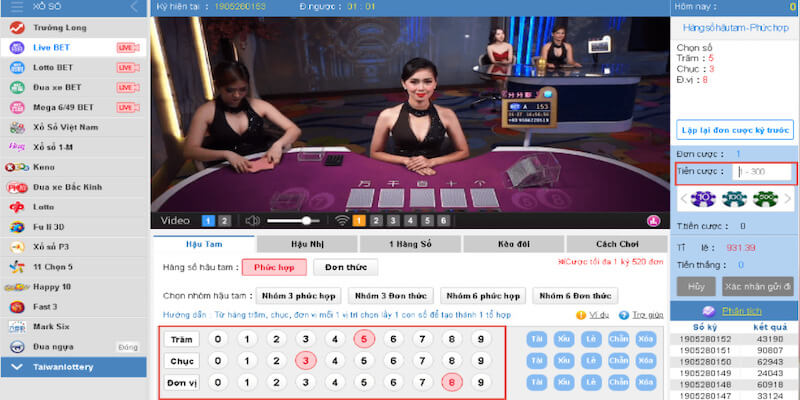 Luật chơi Live Bet Thabet như thế nào?